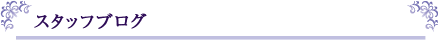 スタッフブログ